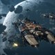 Mining Fleet in action.